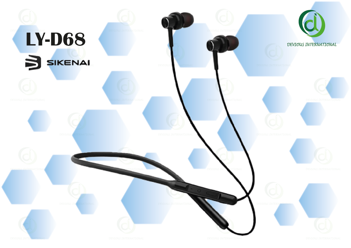 SIKENAI LY-D68 Bluetooth Neckband